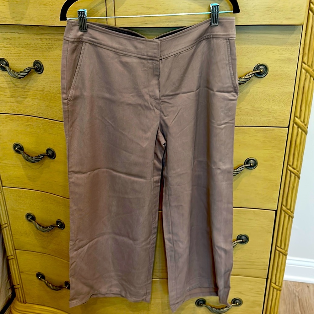 Eileen fisher, wide leg crop pants